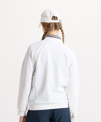 MUNSINGWEAR（マンシングウェア）ホワイトMサイズ マンシングウェア MUNSINGWEAR 前開きカットソー