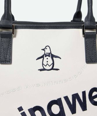 マンシングウェア MUNSINGWEAR カーブロゴトートバッグ
