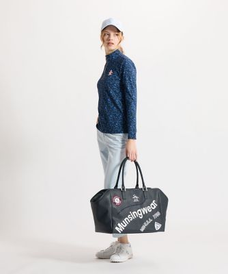 マンシングウェア MUNSINGWEAR カーブロゴトートバッグ