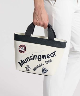 マンシングウェア MUNSINGWEAR カーブロゴカートバッグ