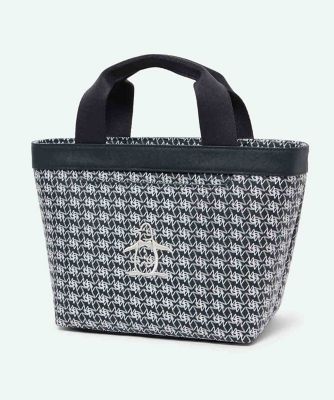 マンシングウェア MUNSINGWEAR 総柄舟形カートバッグ保冷