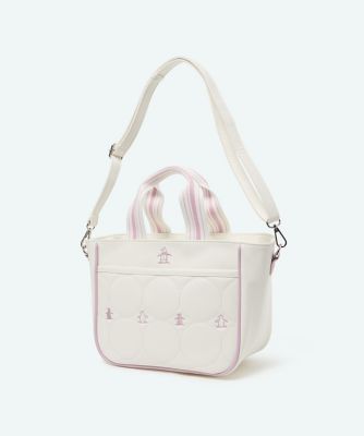 ＜Munsingwear＞マンシングウェア　ＭＵＮＳＩＮＧＷＥＡＲ　ペンギンドットカートバッグストラップ付（ＭＧ６ＳＴＴ４５Ｌ）