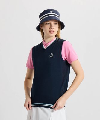 マンシングウェア MUNSINGWEAR Vネックニットベスト