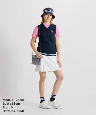 マンシングウェア MUNSINGWEAR Vネックニットベスト