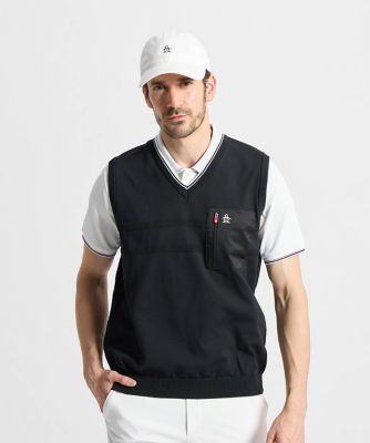 マンシングウェア MUNSINGWEAR Vネックニットベスト