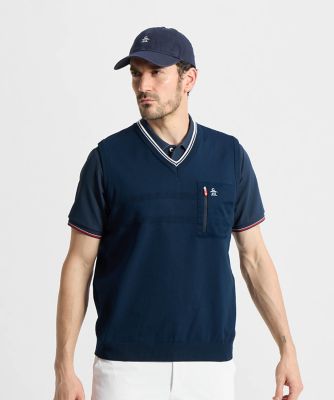 マンシングウェア MUNSINGWEAR Vネックニットベスト