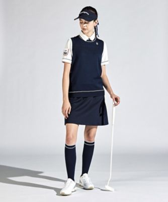 ロゴジャカードニットベスト（MGWXJL82） | Munsingwear