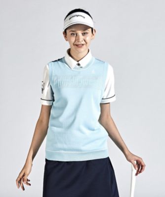 ロゴジャカードニットベスト（MGWXJL82） | Munsingwear