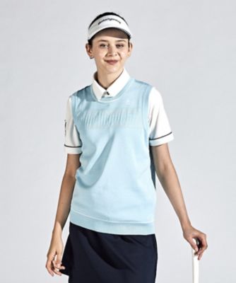 ロゴジャカードニットベスト（MGWXJL82） | Munsingwear