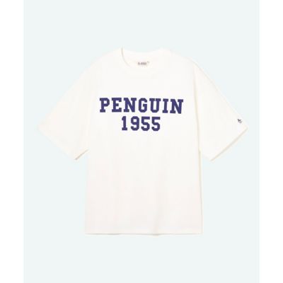 ＜Penguin by Munsingwear＞ペンギン　バイ　マンシングウェア　ｐｅｎｇｕｉｎ　ＢＹ　ＭＵＮＳＩＮＧＷＥＡＲ　１９５５　グラフィック　Ｔシャツ（ＭＵ６ＳＨＴ０２Ｍ）