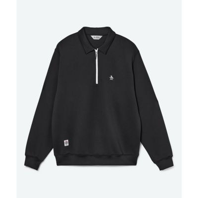 ＜Penguin by Munsingwear＞ペンギン　バイ　マンシングウェア　ｐｅｎｇｕｉｎ　ＢＹ　ＭＵＮＳＩＮＧＷＥＡＲ　ライトスウェットハーフジップシャツ（ＭＵ６ＳＳＷ０３Ｍ）