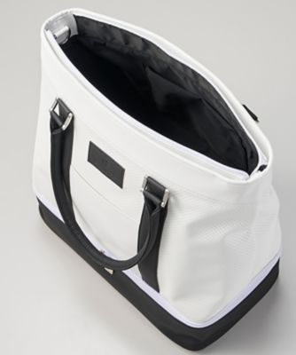 二層式ボストンバッグ ショルダー付き 約41×42×23（cm