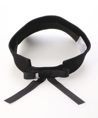 Sサイズリボン付きサンバイザー【部分UV】（VG4FCP53L