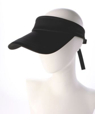 Sサイズリボン付きサンバイザー【部分UV】（VG4FCP53L