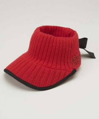 ニットサンバイザー（VG4FCP54L） | LANVIN SPORT/ランバン