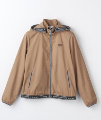 ランバンスポール　ベージュブルゾン スマートパディングHEAT NAVIブルゾン【はっ水