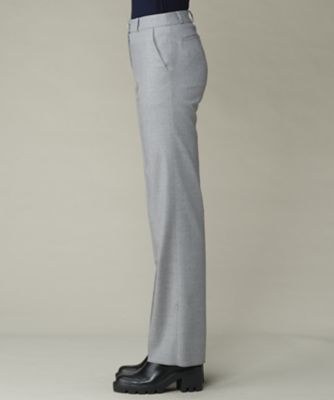 ウールワイドフルレングスパンツ【蓄熱保温裏地付き