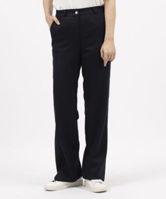 ウールワイドフルレングスパンツ【蓄熱保温裏地付き