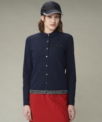 SUNSCREENトロンプルイユデザイン長袖シャツ