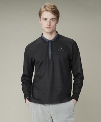 モノグラム柄長袖シャツ【保温／UV】（VG4FLS44M