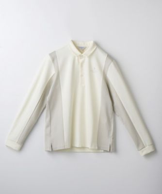 ＜LANVIN SPORT＞共地衿長袖シャツ【ストレッチ】（ＶＧ４ＦＬＳ７２Ｍ）