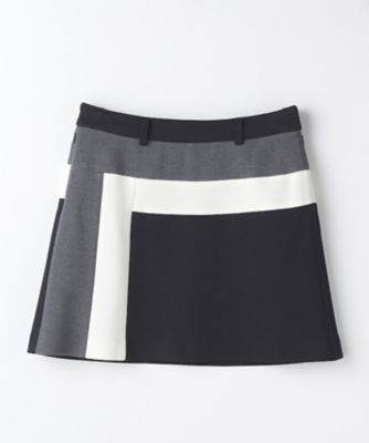 カラーブロックスカート（VG4FSK41L） | LANVIN SPORT