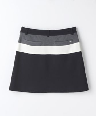 【新品】38ランバンスポール 中綿スカート 撥水＋5℃ ロゴ柄 カラーブロックスカート（VG4FSK41L） | LANVIN SPORT
