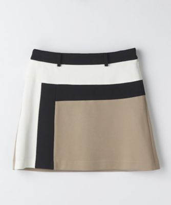 カラーブロックスカート（VG4FSK41L） | LANVIN SPORT