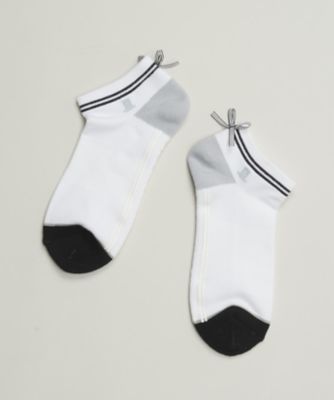 ＜LANVIN SPORT＞アンクル丈ソックス【抗菌防臭】　【返品不可商品】（ＶＧ４ＦＳＯ１０Ｌ）