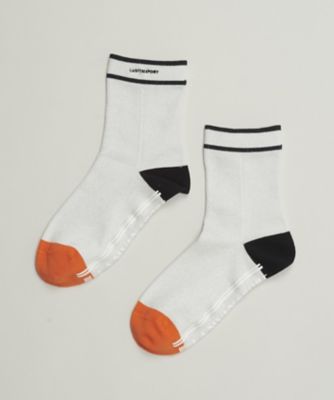 ＜LANVIN SPORT＞ソフトラメミドル丈ソックス　【返品不可商品】（ＶＧ４ＦＳＯ２０Ｌ）