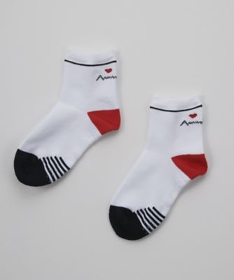 ＜LANVIN SPORT＞【１３５周年】ロゴデザインミドル丈ソックス【部分抗菌防臭】【返品不可商品】（ＶＧ４ＦＳＯ２３Ｌ）