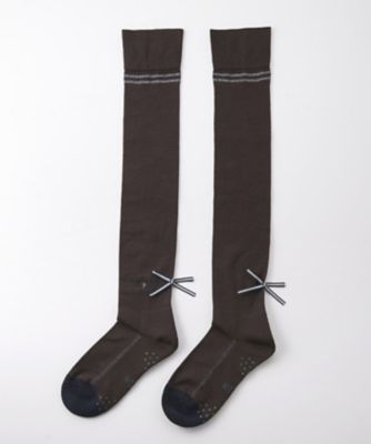 リボン付きニーハイソックス 【返品不可商品】（VG4FSO41L