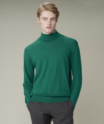 INVERLAN セーター　Ｌ タートルネックウールセーター（VG4FST43M） | LANVIN SPORT
