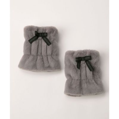 ＜LANVIN SPORT＞ランバン　スポール　ＬＡＮＶＩＮ　ＳＰＯＲＴ　ボアレッグウォーマー【リバーシブル仕様】（ＶＧ５ＦＡＺ８２Ｌ）