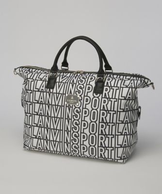 ランバン スポール LANVIN SPORT ロゴデザインボストン