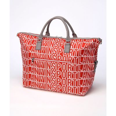 ランバン スポール LANVIN SPORT ロゴデザインボストン