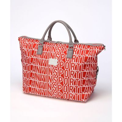 ランバン スポール LANVIN SPORT ロゴデザインボストン