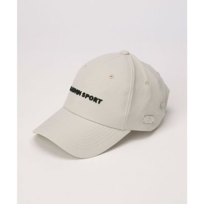 ＜LANVIN SPORT＞ランバン　スポール　ＬＡＮＶＩＮ　ＳＰＯＲＴ　ドットエアーダブルクロスキャップ（ＶＧ５ＦＣＰ０１Ｍ）