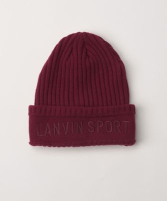 ランバン スポール LANVIN SPORT ロゴデザインウールワッチ