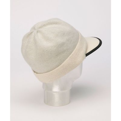 ランバン スポール LANVIN SPORT ツバ付きソフトラメニット