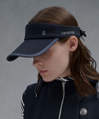 未使用品　ランバンスポーツ　2WAYバイザー　リボン　帽子 未使用品 ランバンスポーツ 2WAYバイザー リボン 帽子 帽子のフリマ