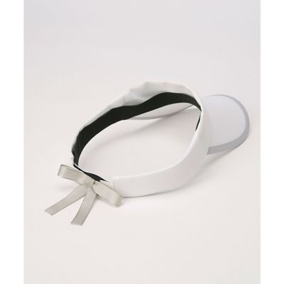 ランバン スポール LANVIN SPORT サンバイザー【リボン