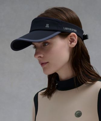 ランバン スポール LANVIN SPORT サンバイザー【リボン