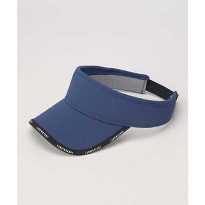 ランバン スポール LANVIN SPORT パイピングロゴバイザー