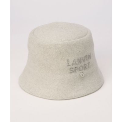 ＜LANVIN SPORT＞ランバン　スポール　ＬＡＮＶＩＮ　ＳＰＯＲＴ　バスクハット（ＶＧ５ＦＣＰ７２Ｌ）