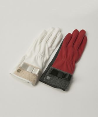 ランバン スポール LANVIN SPORT リボン付きグローブ【両手