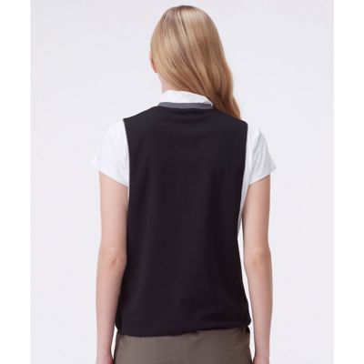 ランバン スポール LANVIN SPORT モックネック半袖シャツ