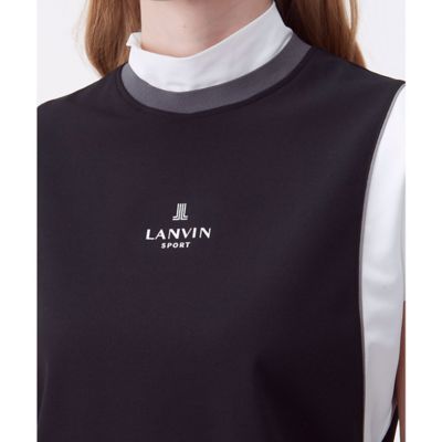 ランバン スポール LANVIN SPORT モックネック半袖シャツ