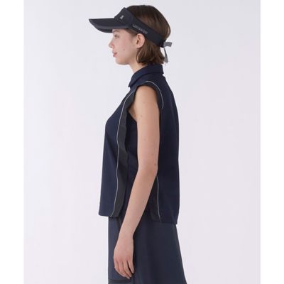 ランバン スポール LANVIN SPORT 異素材MIXノースリーブ