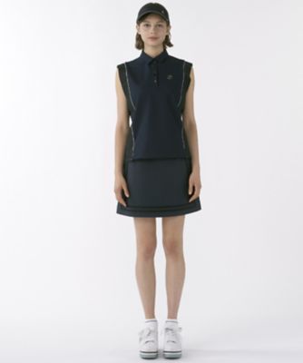 ランバン スポール LANVIN SPORT 異素材MIXノースリーブ